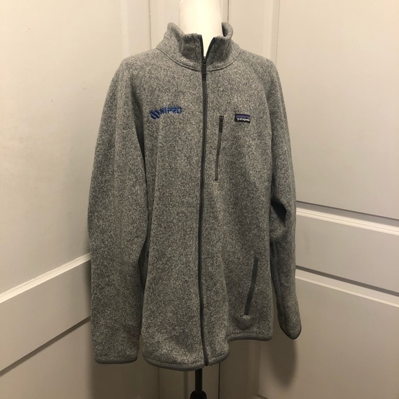 Patagonia Other - Patagonia fleece lined full zip sweater cardigan size xxl